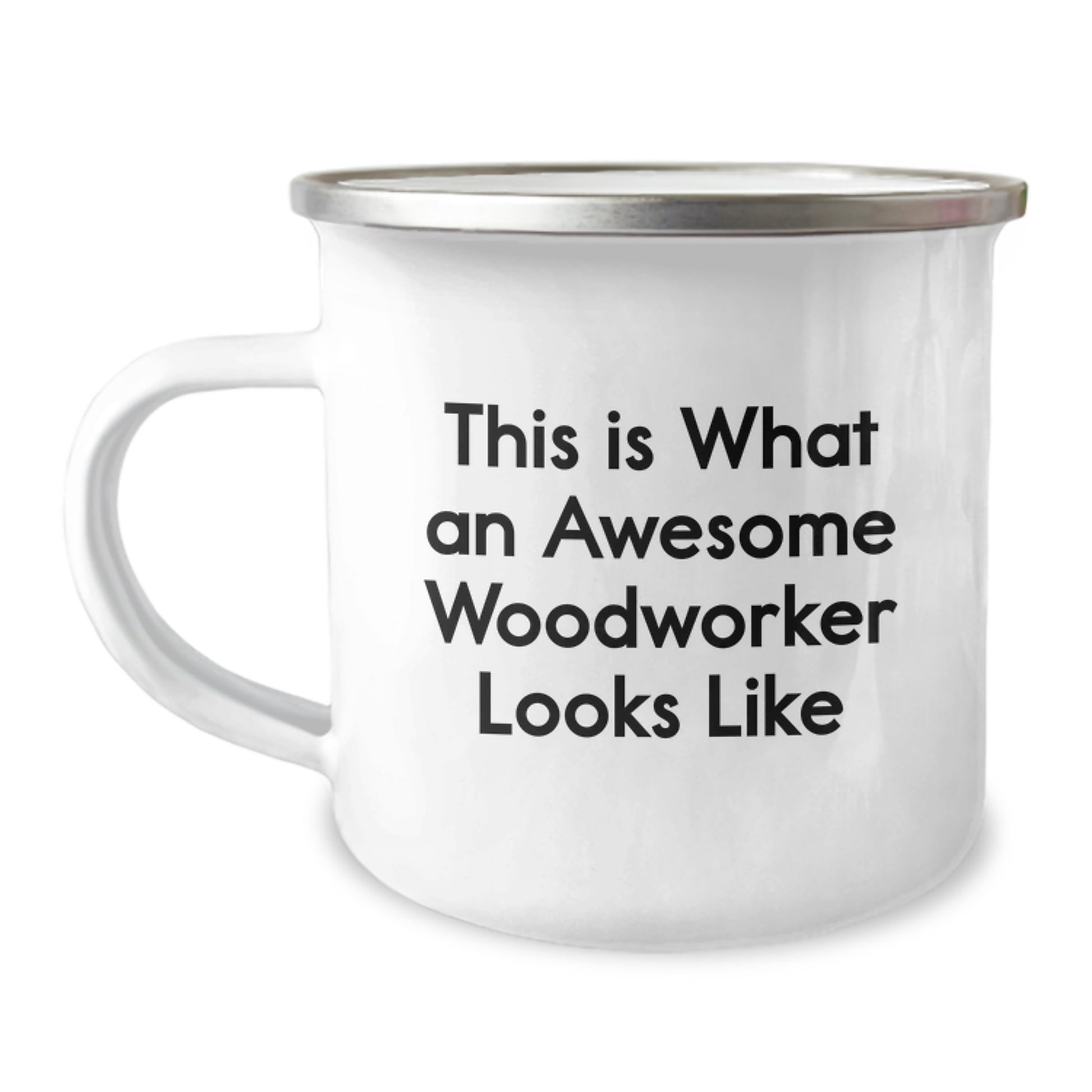 Awesome Woodworker Novelty Camping Mug Birthday Gift for Friends - Image 1