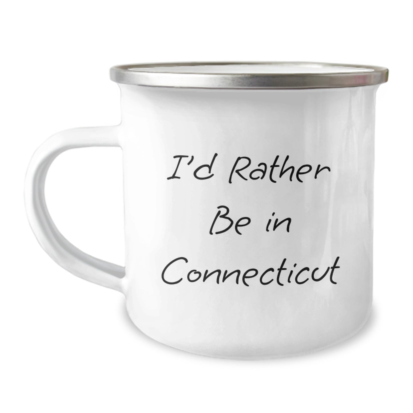 Connecticut Keepsake Camping Mug for Him Birthday Gift Stainless - Image 1