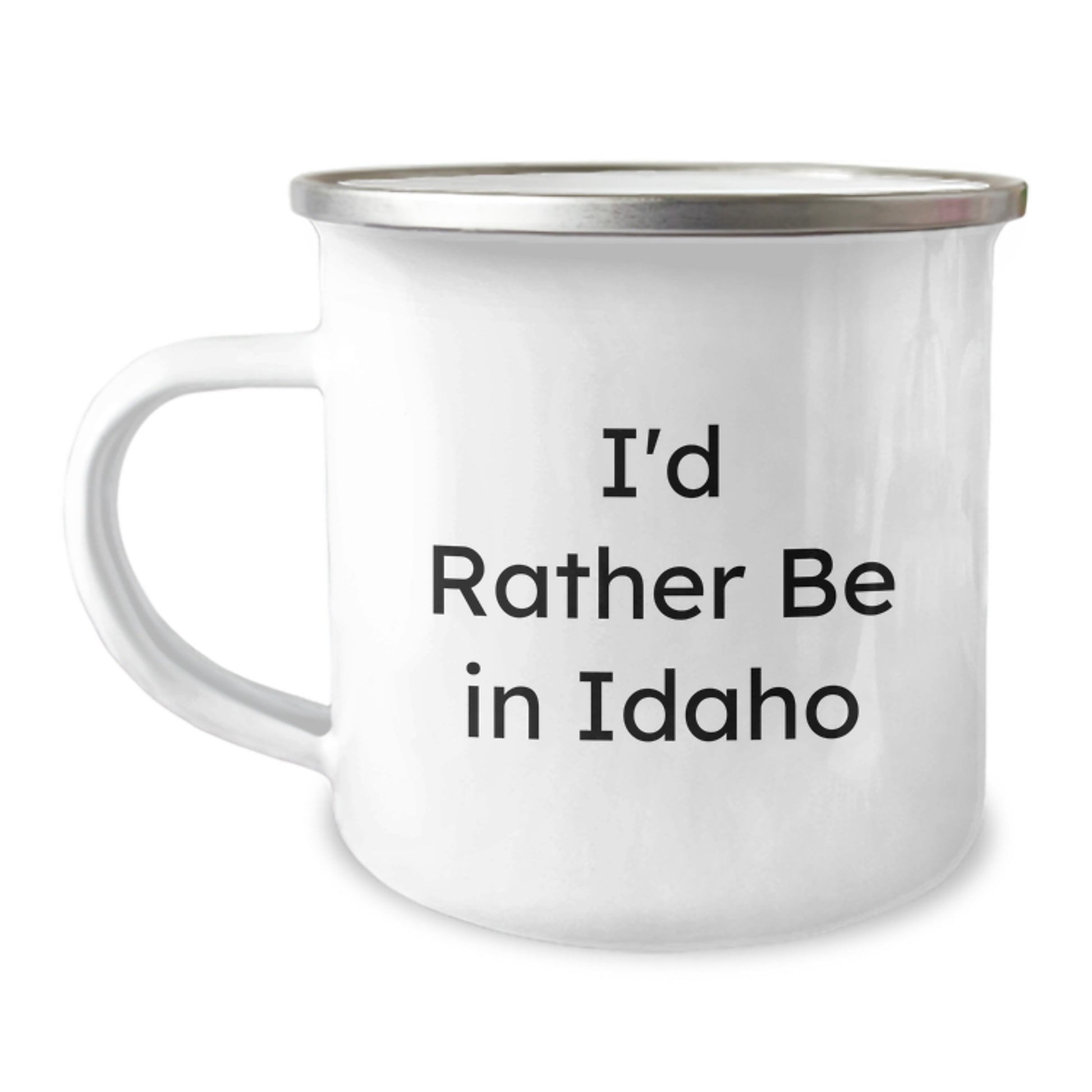 Funny Idaho Camping Mug Gifts for Men from Friends, I'd Rather Be In Idaho - Perfect for Graduation Unique Gifts for Women or Family - Image 1