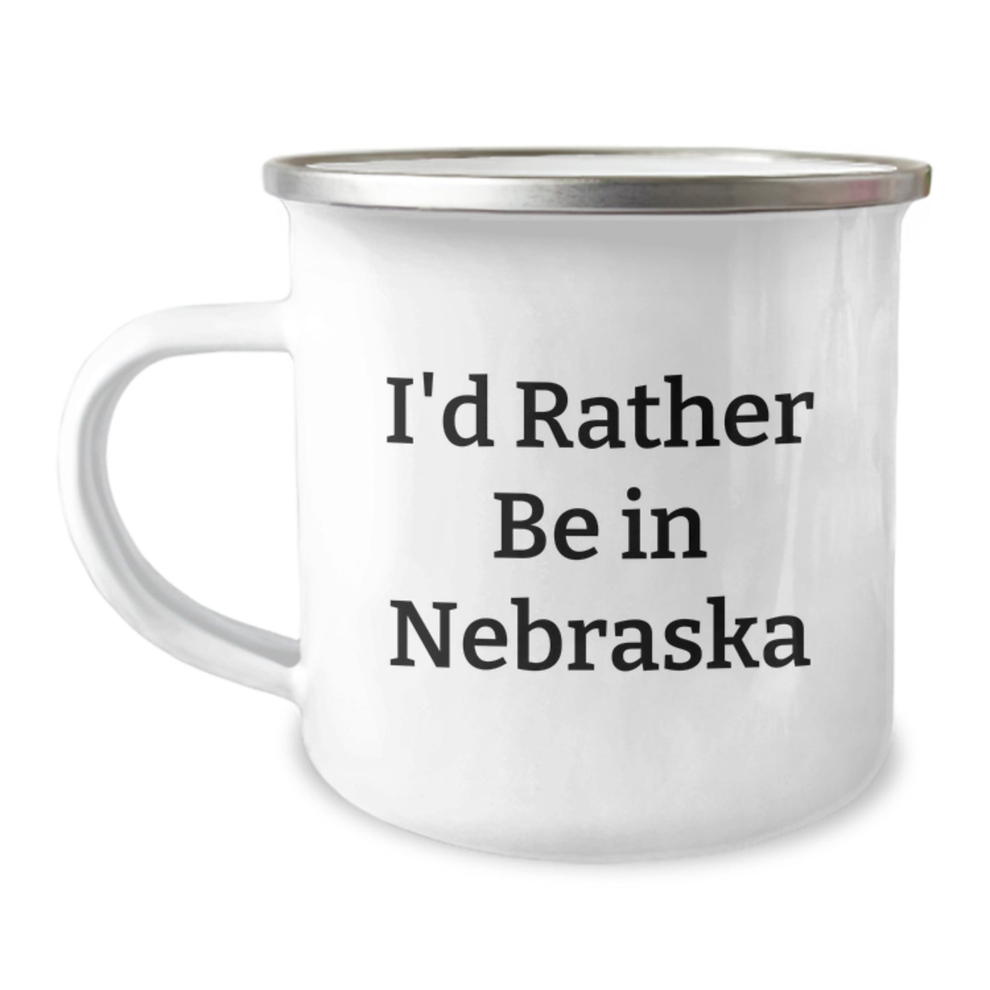 Nebraska Keepsake Camping Mug for Him Birthday Gift - Rustic Adventure - Image 1