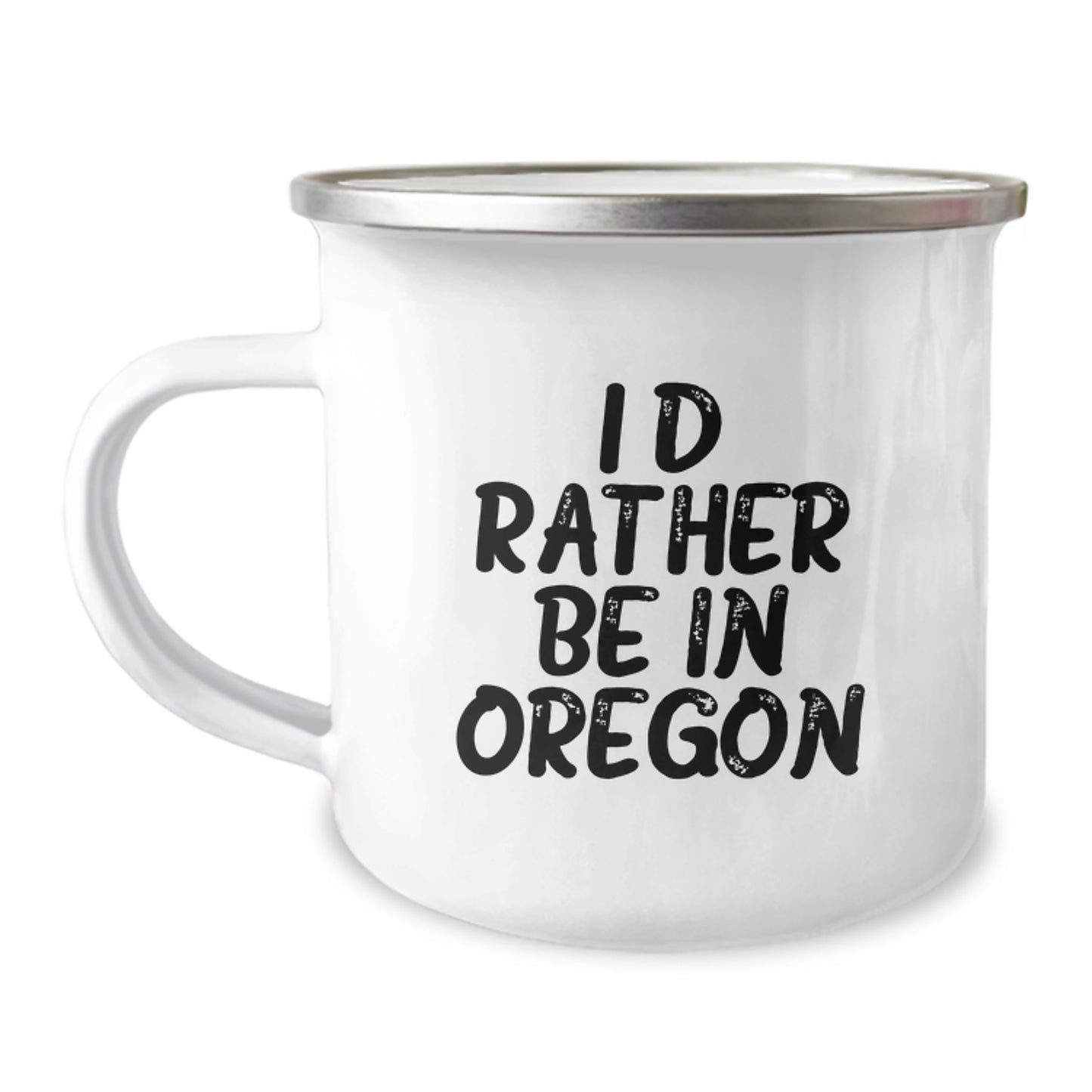 Oregon Keepsake Camping Mug for Him Birthday Gift – Rather Be In Oregon - Image 1