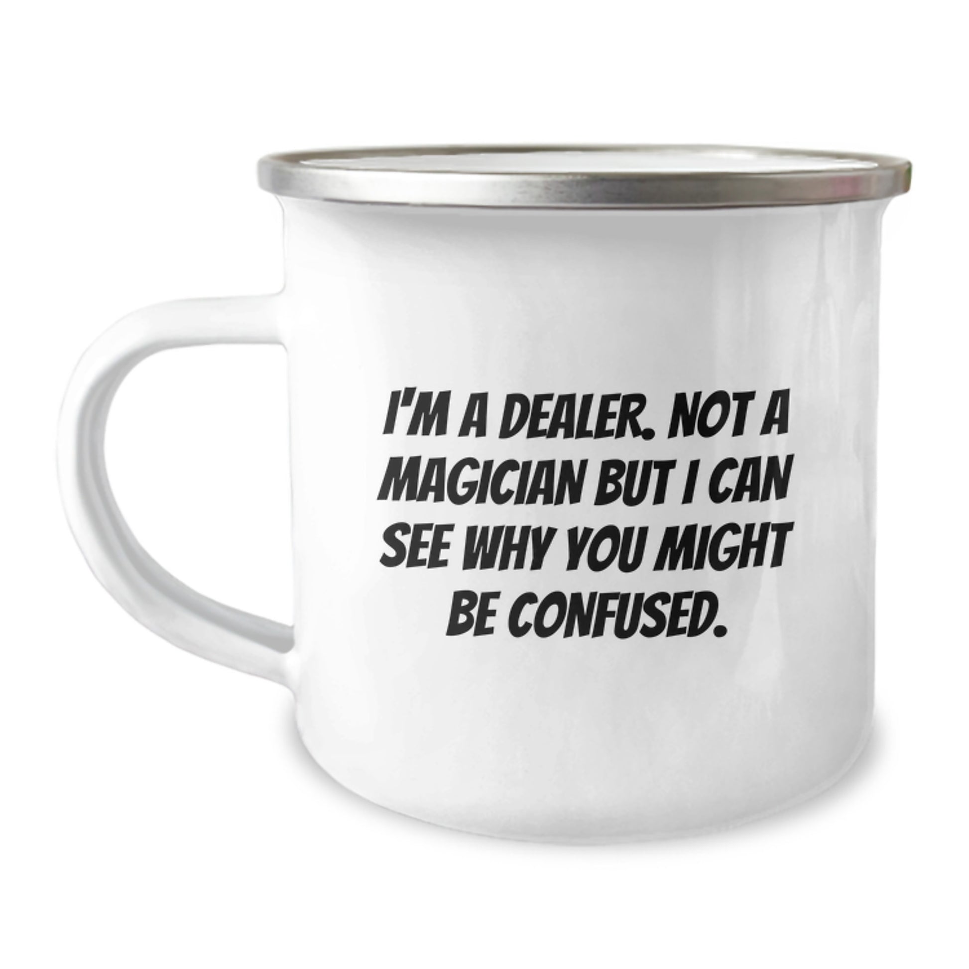 Dealer Keepsake Camping Mug for Him Birthday Gift - Image 1