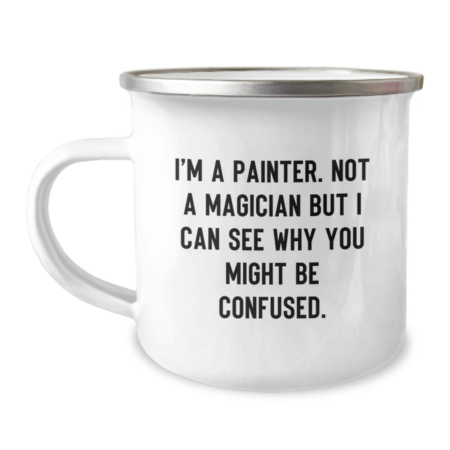 Painter Keepsake Camping Mug for Him Surprise Birthday Gift Premium - Image 1