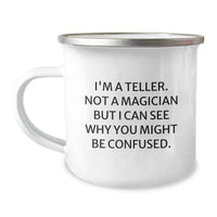 Load image into Gallery viewer, Funny Teller Camping Mug Gifts from Men to Women - Perfect for Friends and Family on Christmas Day - Image 1
