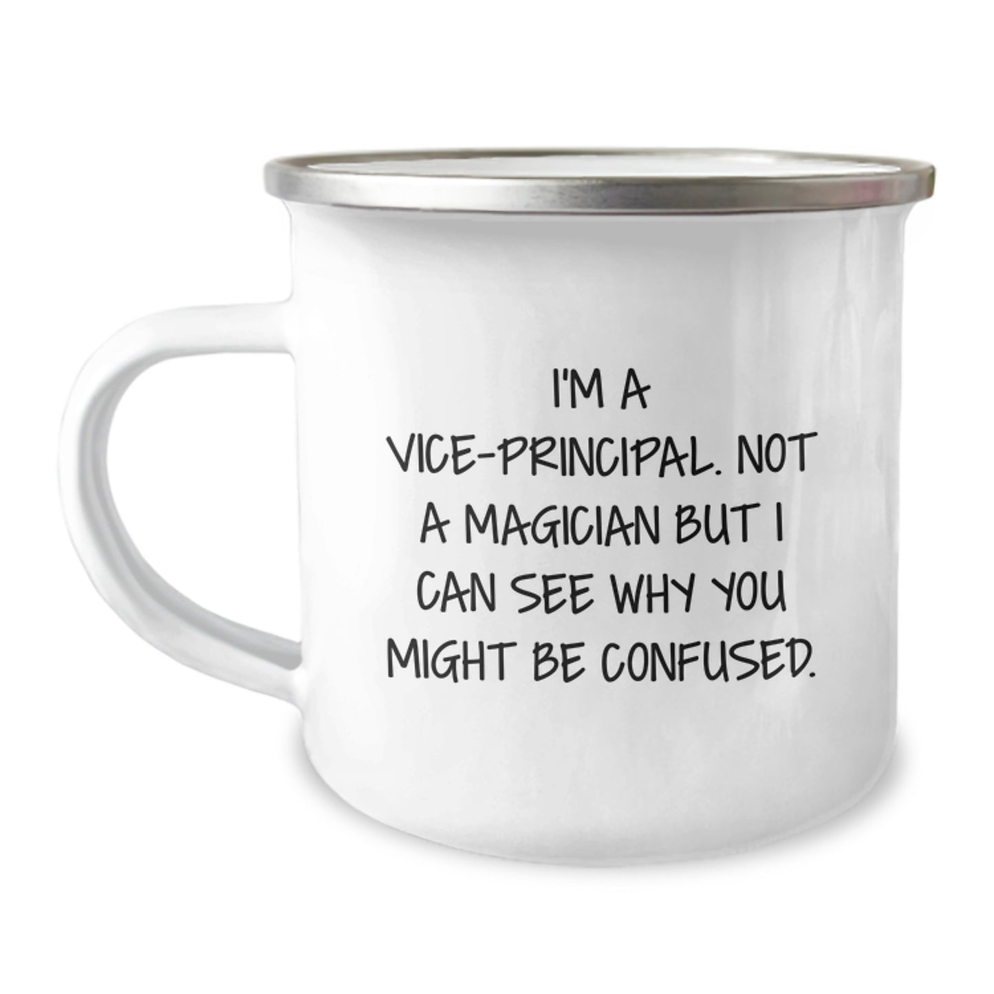 Funny Vice-principal Graduation Gifts from Friends - Camping Mug for Vice-principal Men, Vice-principal Women, Vice-principal Coworkers - Image 1