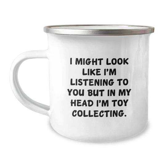 Toy Collecting Keepsake Camping Mug for Him Birthday Gift Premium - Image 1