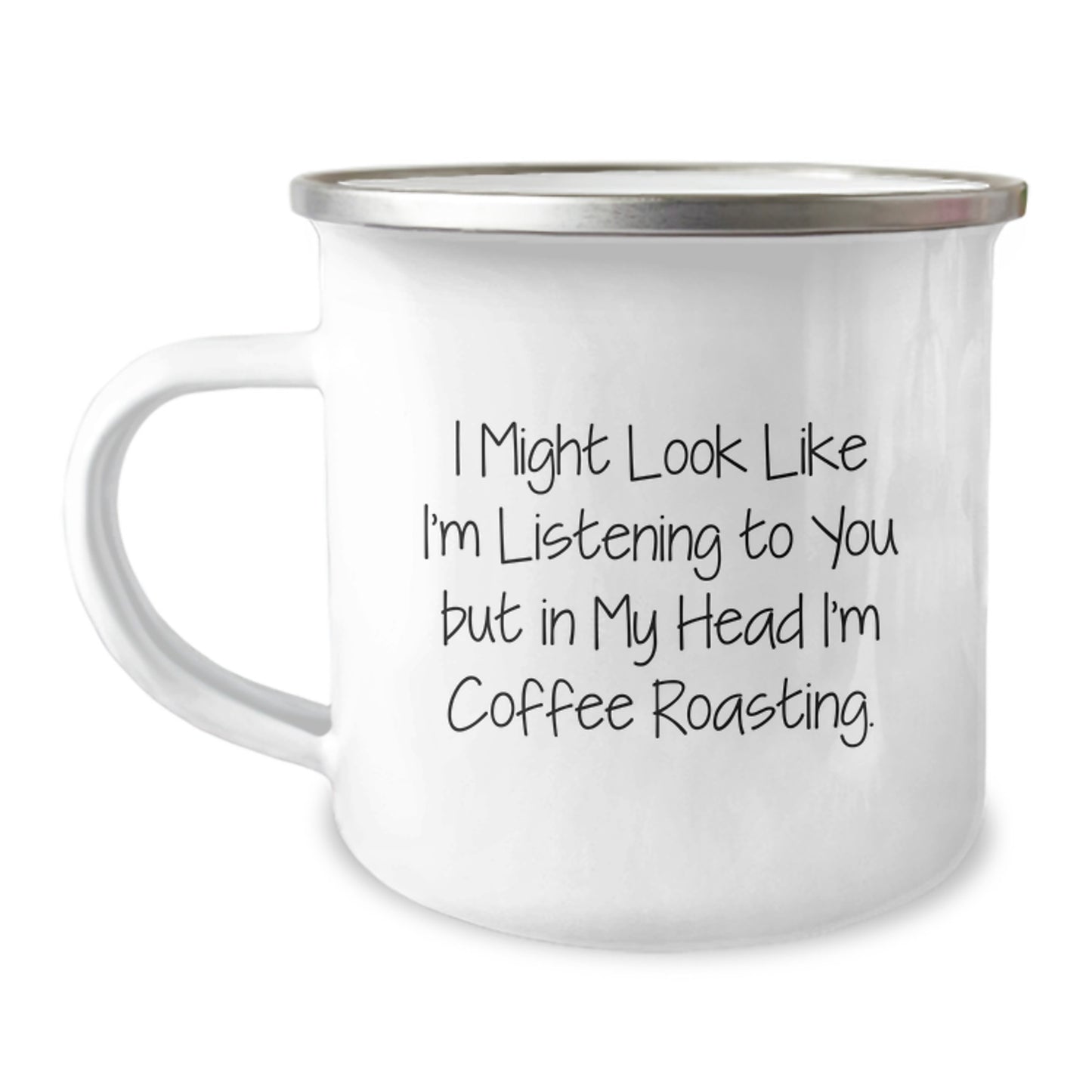 Coffee Roasting Keepsake Camping Mug for Him Premium Birthday Gift - Image 1