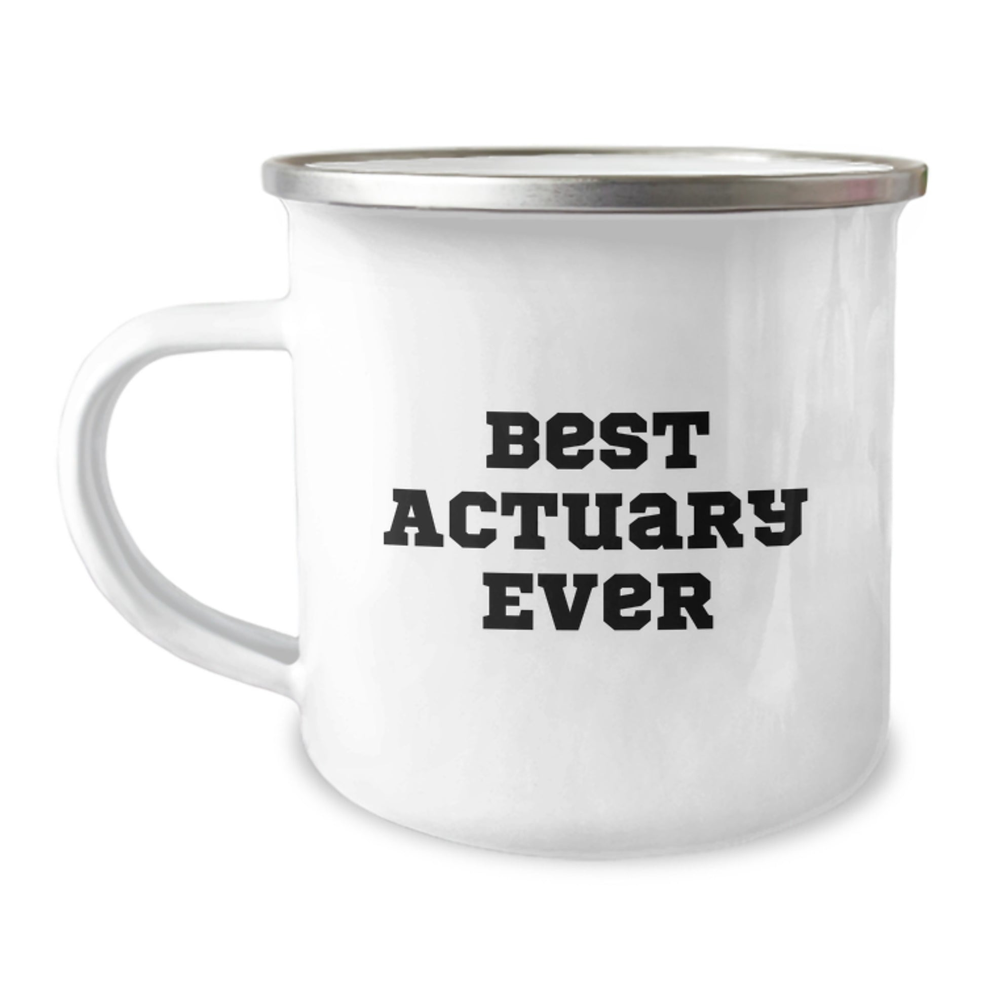 Actuary Keepsake Camping Mug for Him Birthday Gift - Image 1