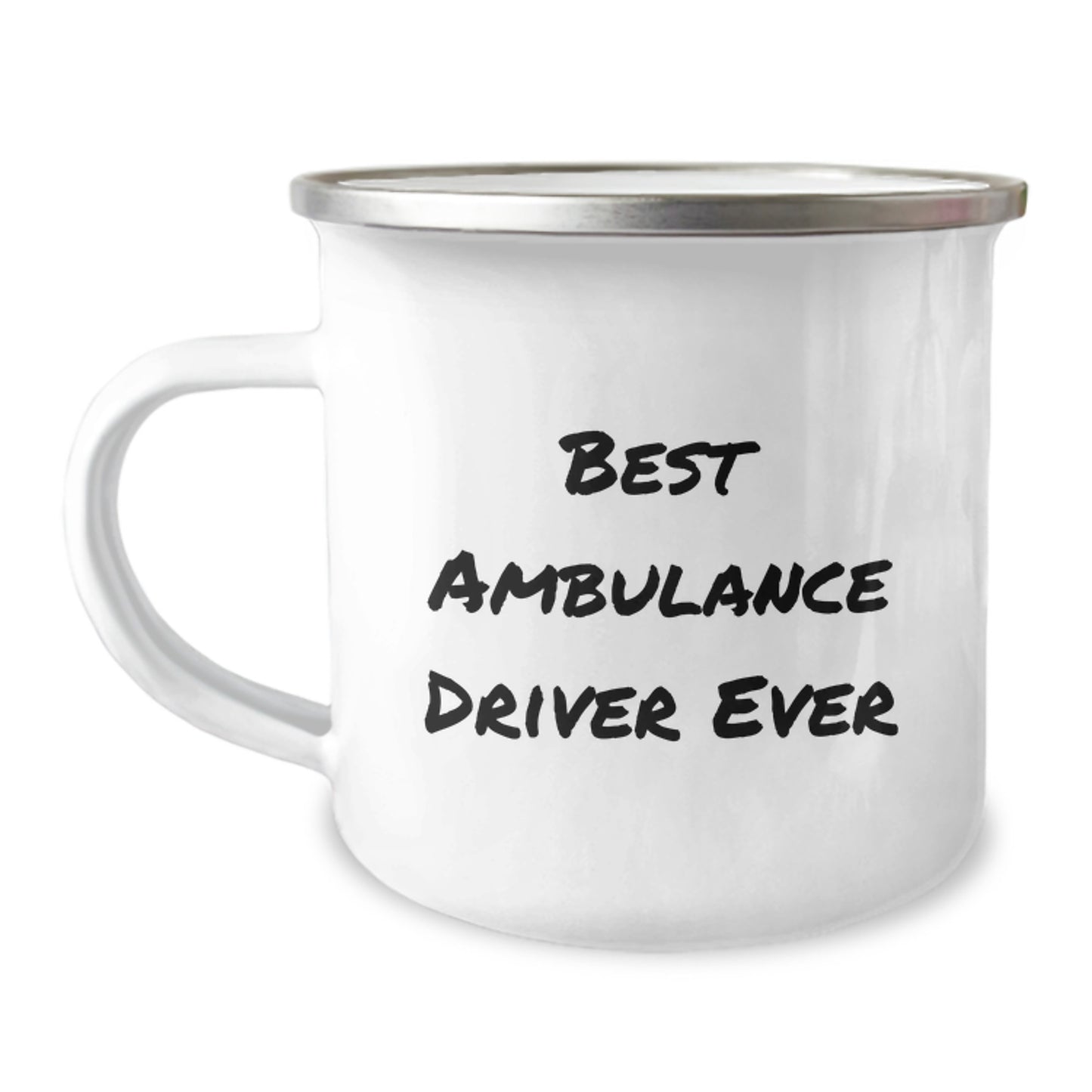 Ambulance Driver Keepsake Camping Mug for Him Best Driver Birthday Gift - Image 1