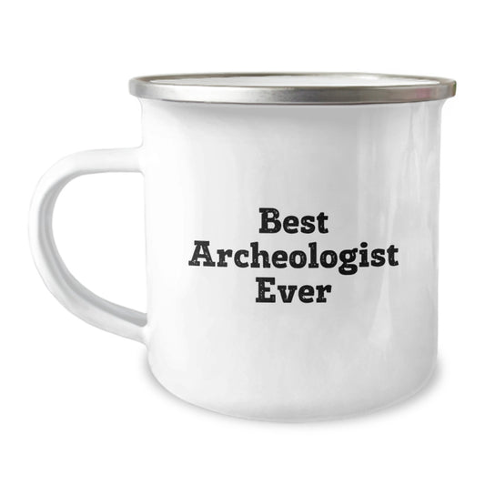 Archeologist Keepsake Camping Mug for Him Birthday Gift - Image 1