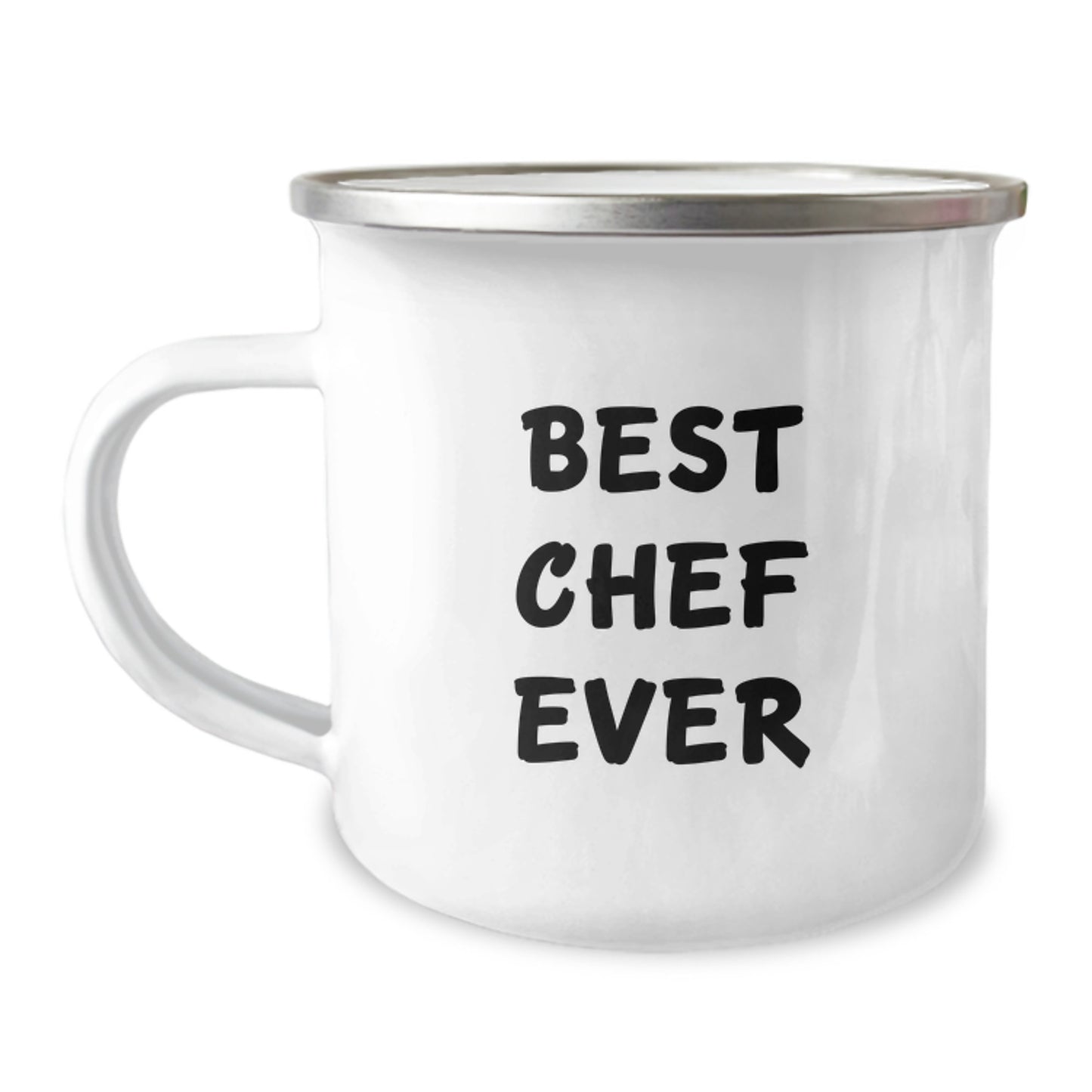 Chef Keepsake Camping Mug for Him Birthday Gift Best Chef Ever - Image 1