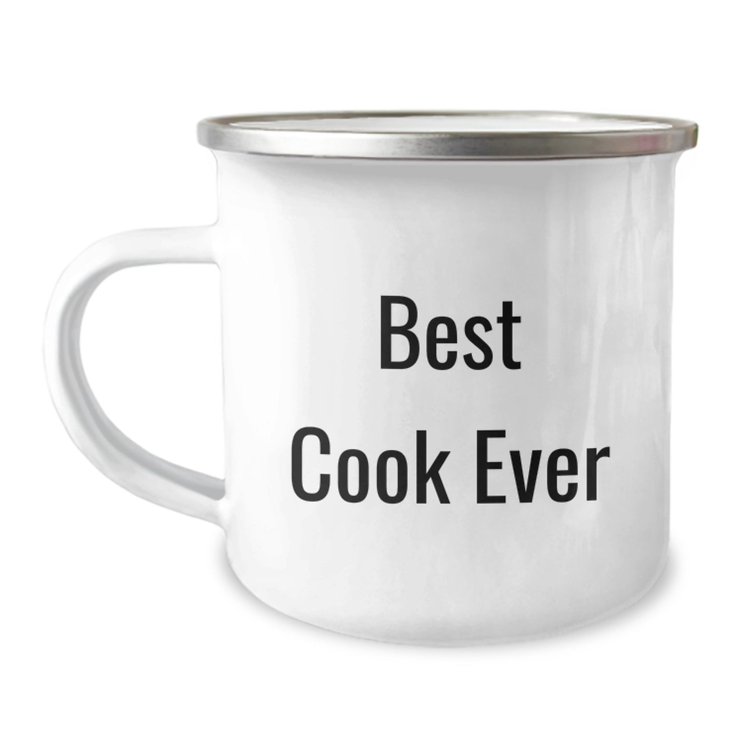 Best Cook Ever Keepsake Stainless Camping Mug for Him Birthday Gift - Image 1