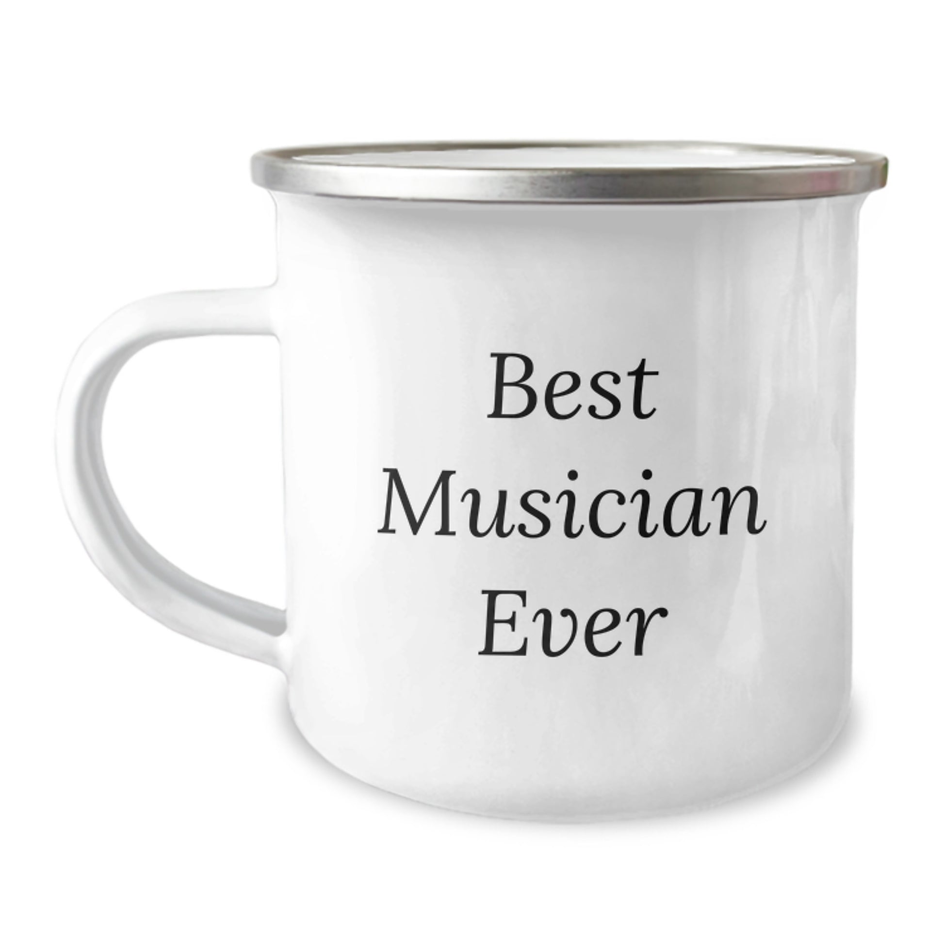 Musician Keepsake Camping Mug for Him Birthday Gift – Best Musician Ever - Image 1