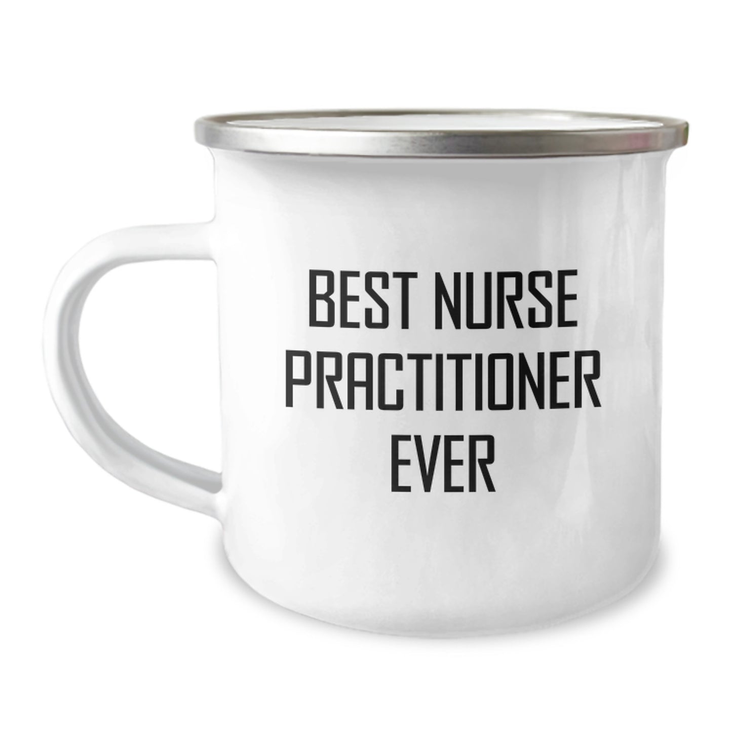 Nurse Practitioner Keepsake Camping Mug for Him Birthday Gift - Image 1