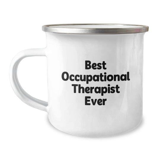 Funny Occupational Therapist Gifts for Men, Women, Coworkers, Friends, Family - Best Occupational Therapist Ever Camping Mug, Valentine's Unique Gifts from Men, Women, Friends, Family - Image 1