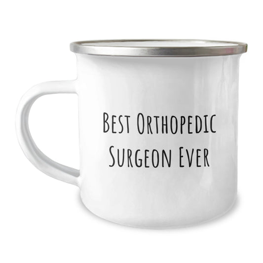 Orthopedic Surgeon Keepsake Camping Mug for Him Birthday Gift - Image 1