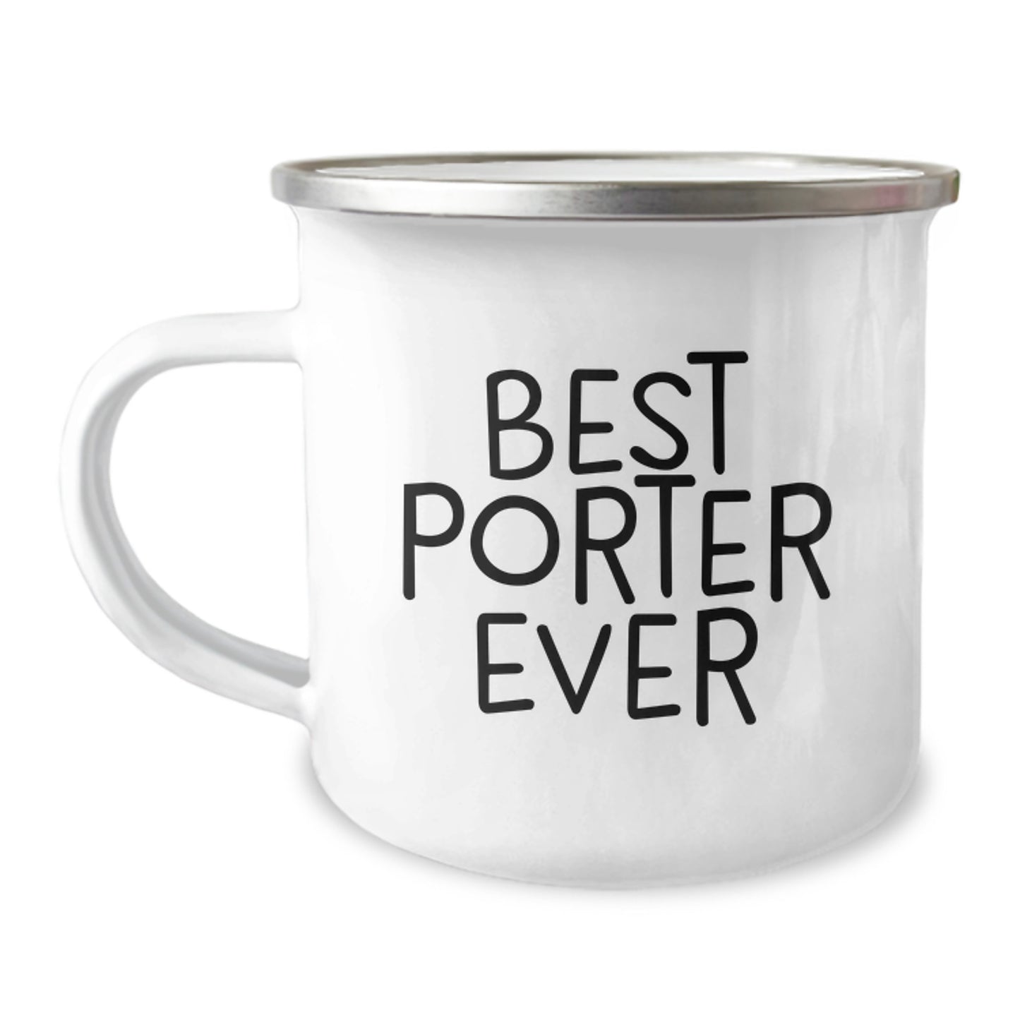Porter Keepsake Camping Mug for Him Birthday Gift – Best Porter Ever - Image 1