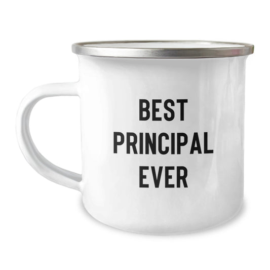 Best Principal Ever Premium Keepsake Camping Mug for Him Birthday Gift - Image 1
