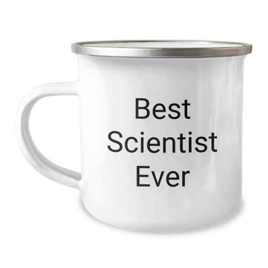 For Him Keepsake Birthday Gift Best Scientist Ever Camping Mug - Image 1
