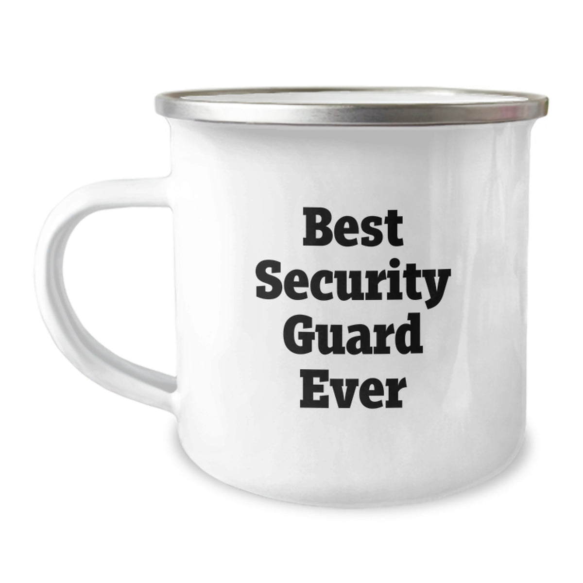 Christmas Gift for Him - Best Security Guard Ever Present Camping Mug - Image 1