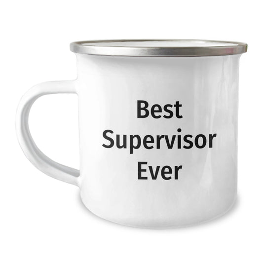 Funny Supervisor Gifts, Best Supervisor Ever, Birthday Unique Mugs for Men and Women by Friends and Family - Image 1
