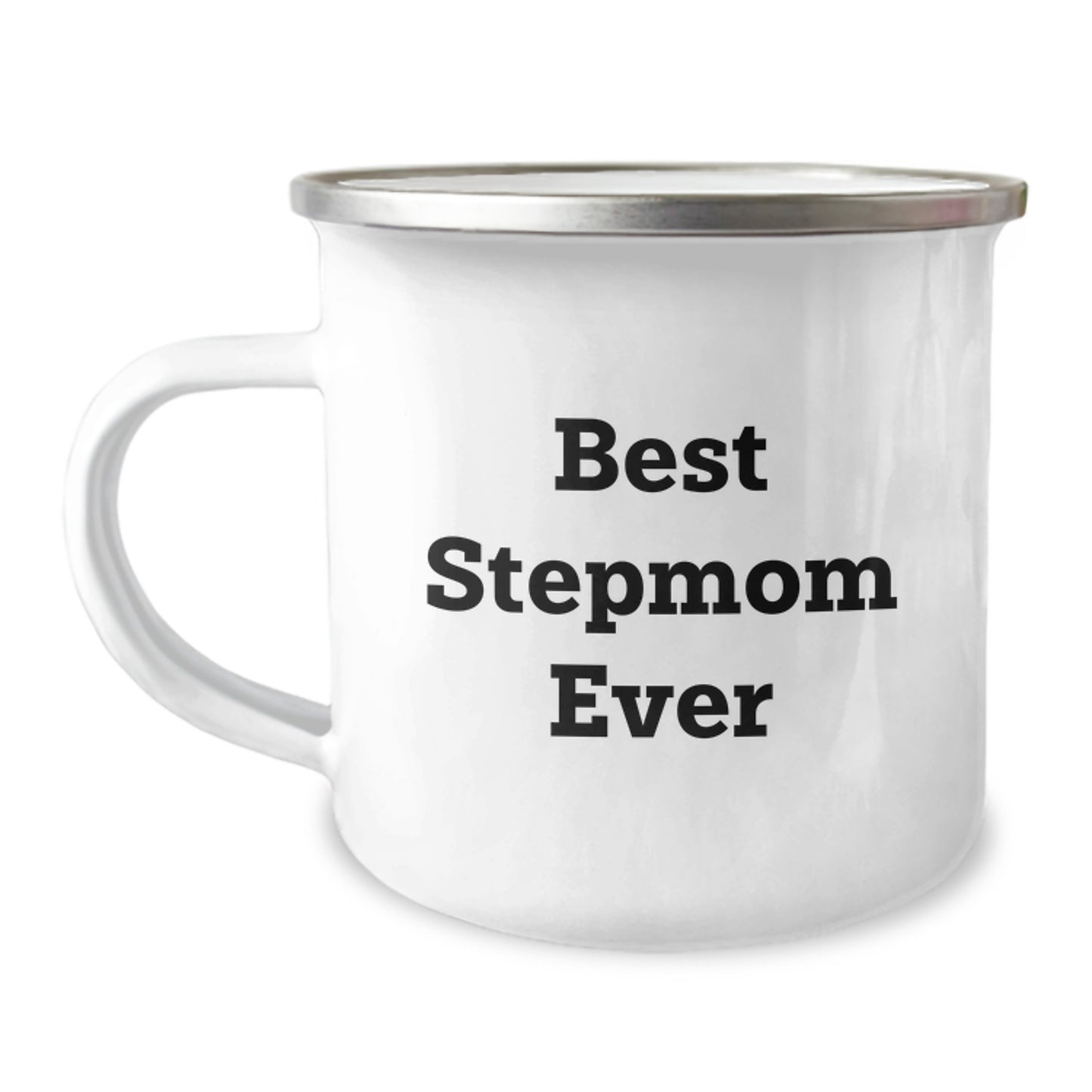 Stepmom Keepsake Camping Mug for Him Birthday Gift Best Stepmom Ever - Image 1