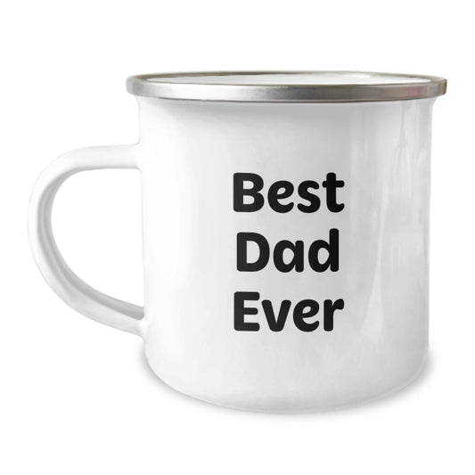 Dad Camping Mug Keepsake for Him Birthday Gift Best Dad Ever - Image 1