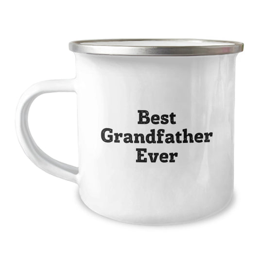 Birthday Gift Grandfather Camping Mug Present for Dad Best Grandfather - Image 1