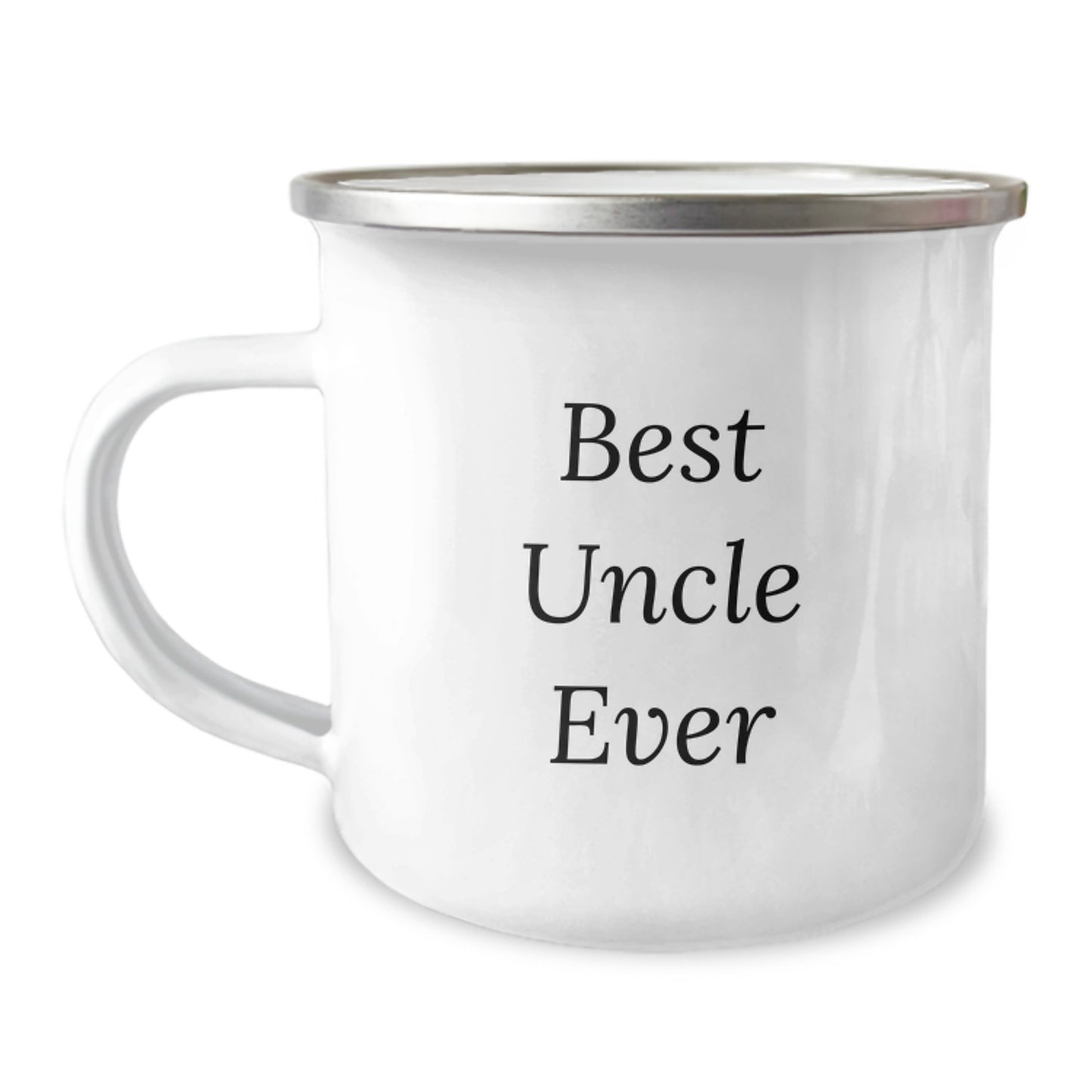 Funny Uncle Gifts for Him, Best Uncle Ever Quotes Christmas Unique Gifts from Men, Best Camping Mug for Uncle - Image 1