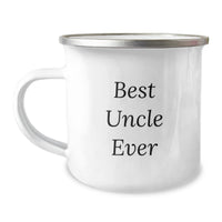 Load image into Gallery viewer, Funny Uncle Gifts for Him, Best Uncle Ever Quotes Christmas Unique Gifts from Men, Best Camping Mug for Uncle - Image 1
