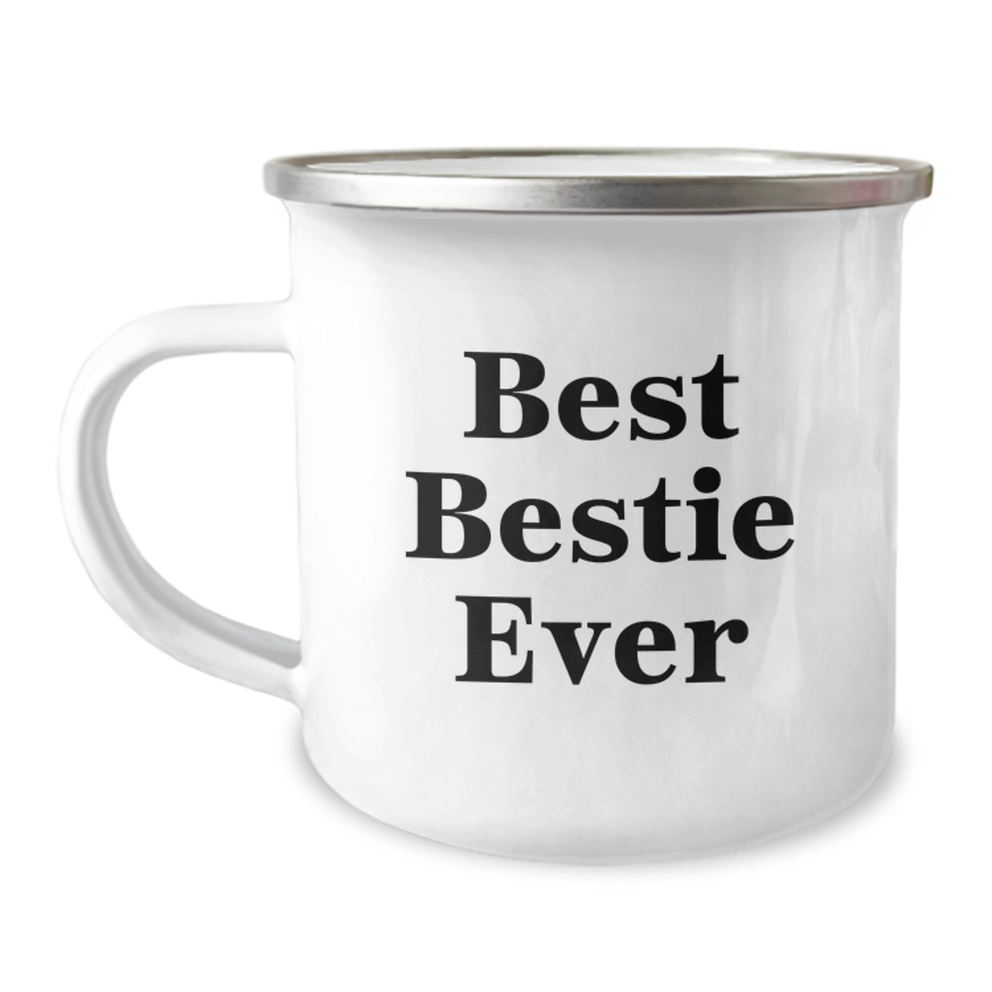 Best Bestie Ever Keepsake Camping Mug for Him 12oz Birthday Gift - Image 1