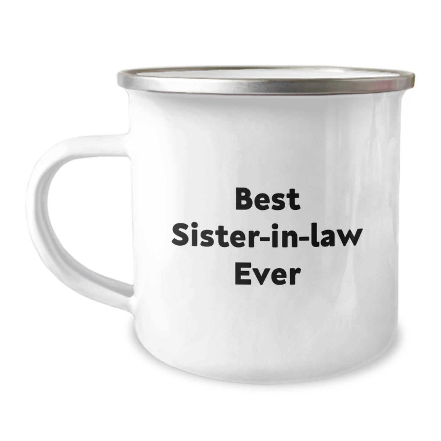 Sister-in-law Keepsake Stainless Camping Mug Birthday Gift for Him - Image 1