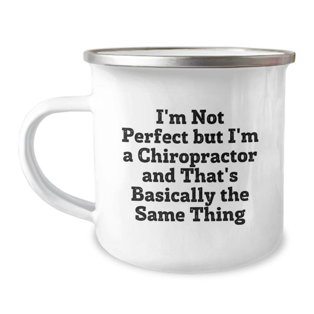 Chiropractor Gift For Him - Funny Camping Mug Keepsake - Image 1