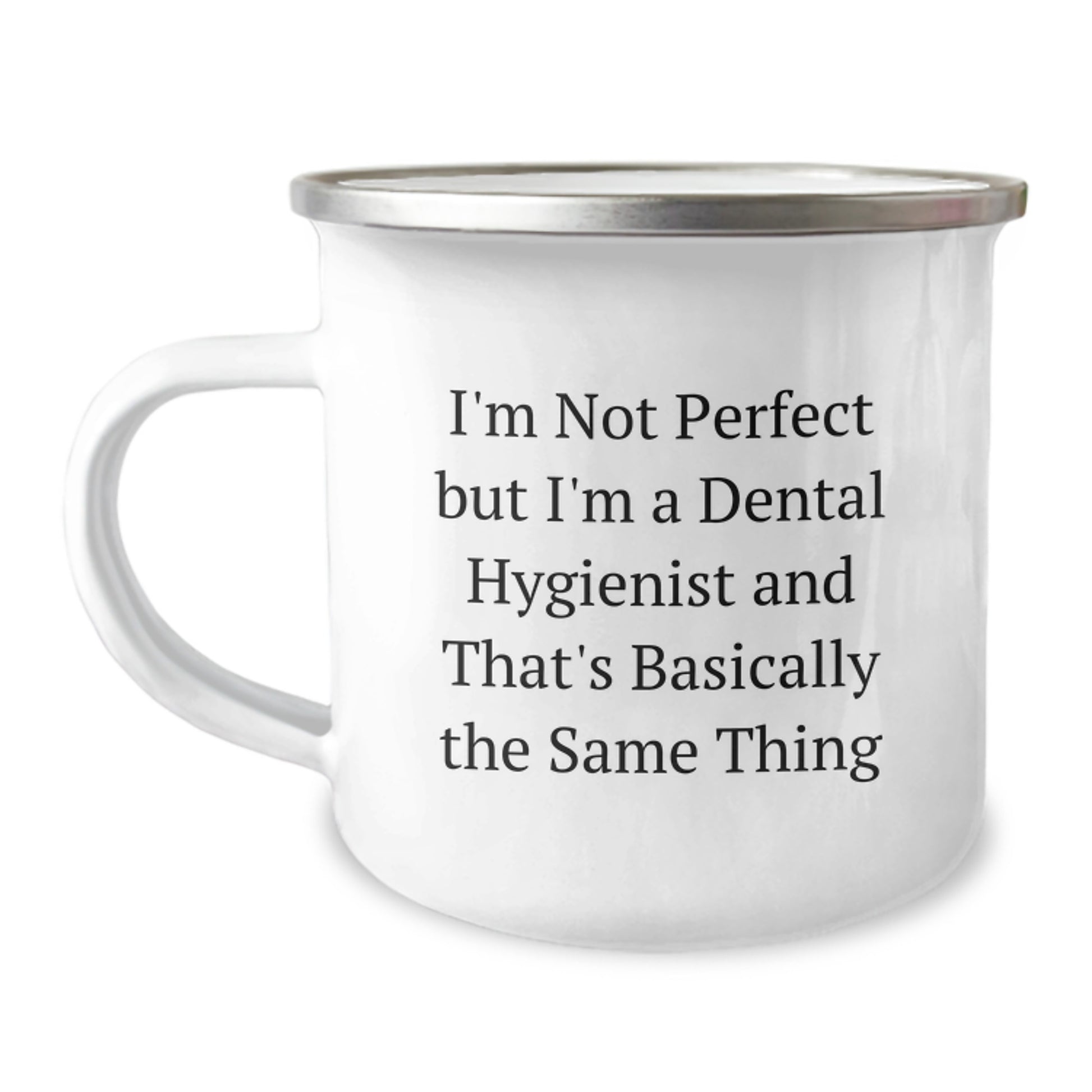 Dental Hygienist Keepsake Camping Mug for Him Birthday Gift Personal - Image 1
