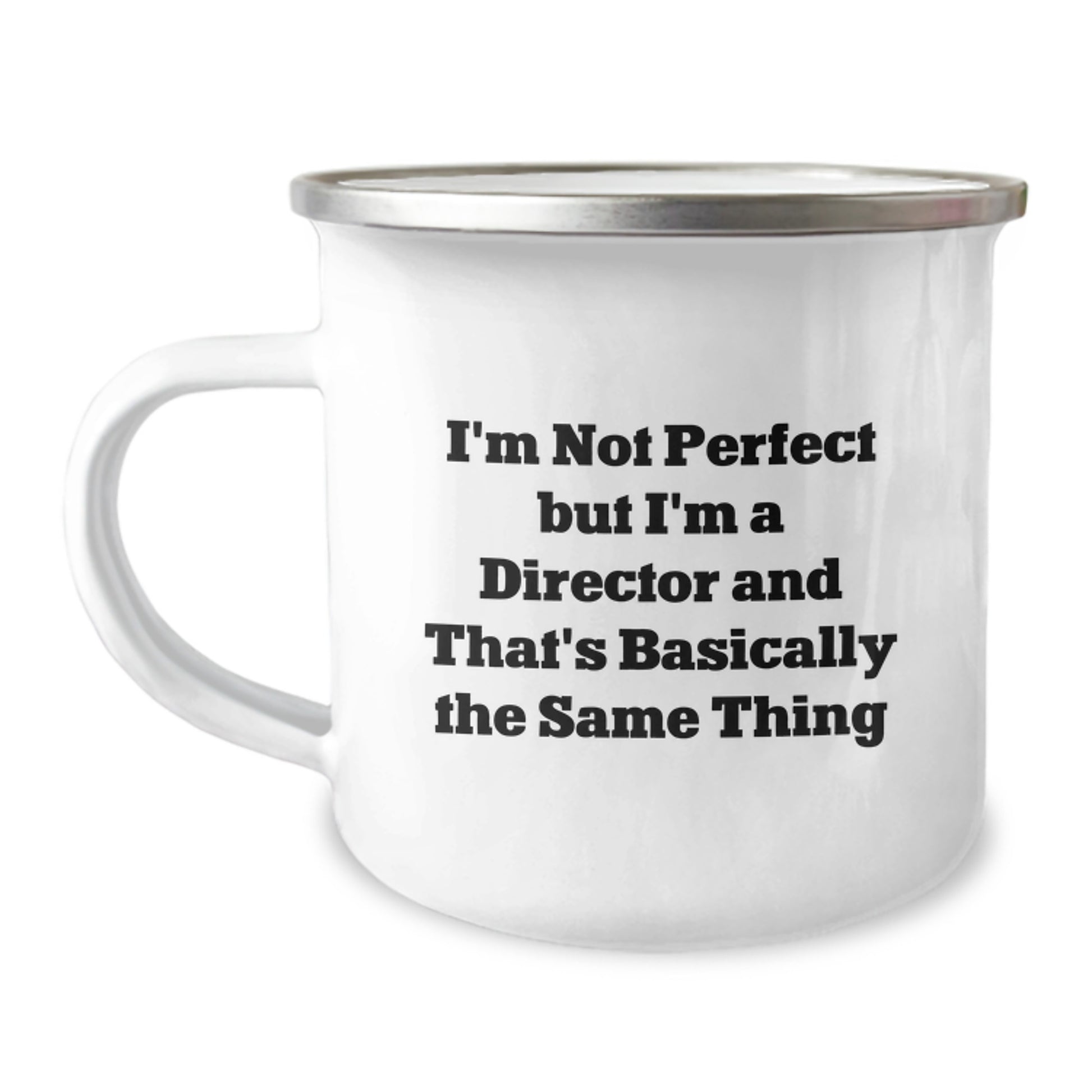 Cheeky Director Keepsake Camping Mug for Neighbors Birthday Gift - Image 1