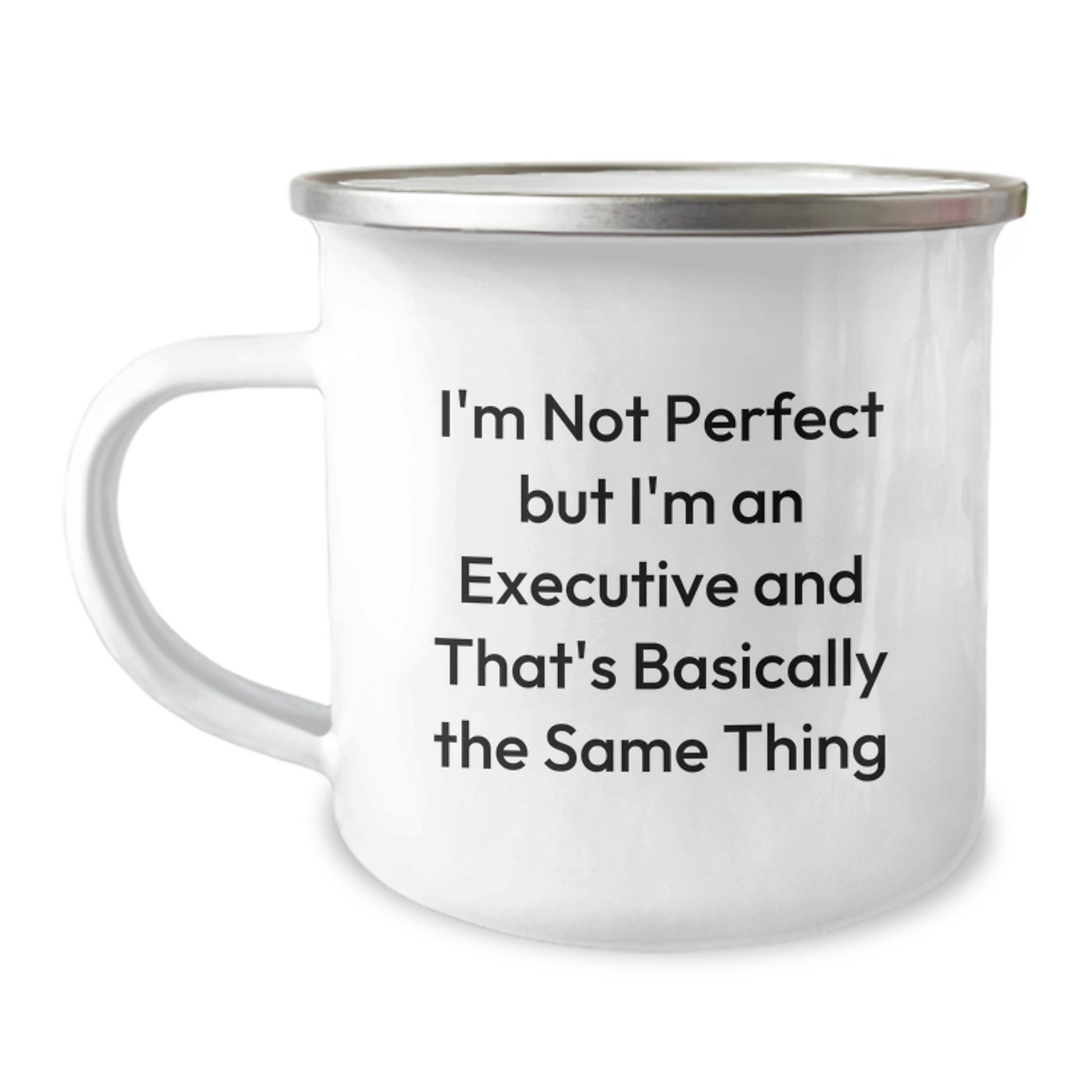 Executive Keepsake Camping Mug for Him Birthday Gift with Quote - Image 1