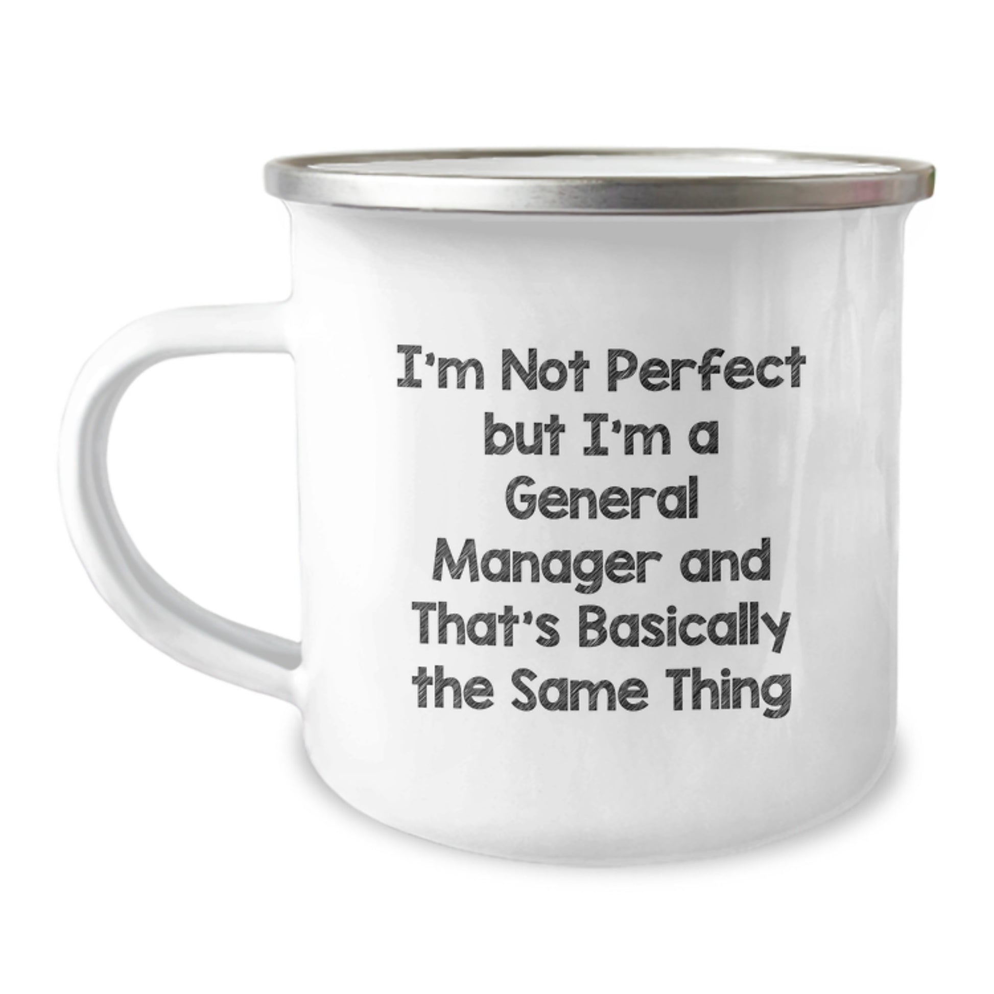 General Manager Keepsake Camping Mug for Him Birthday Gift - Image 1