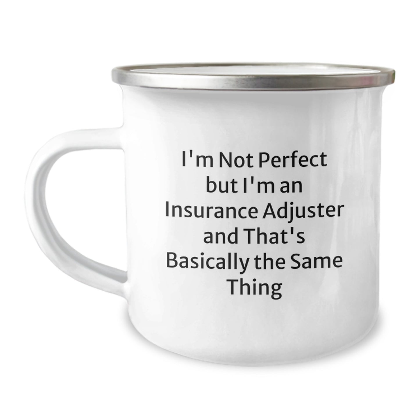 Insurance Adjuster Keepsake Camping Mug for Him Birthday Gift Premium - Image 1