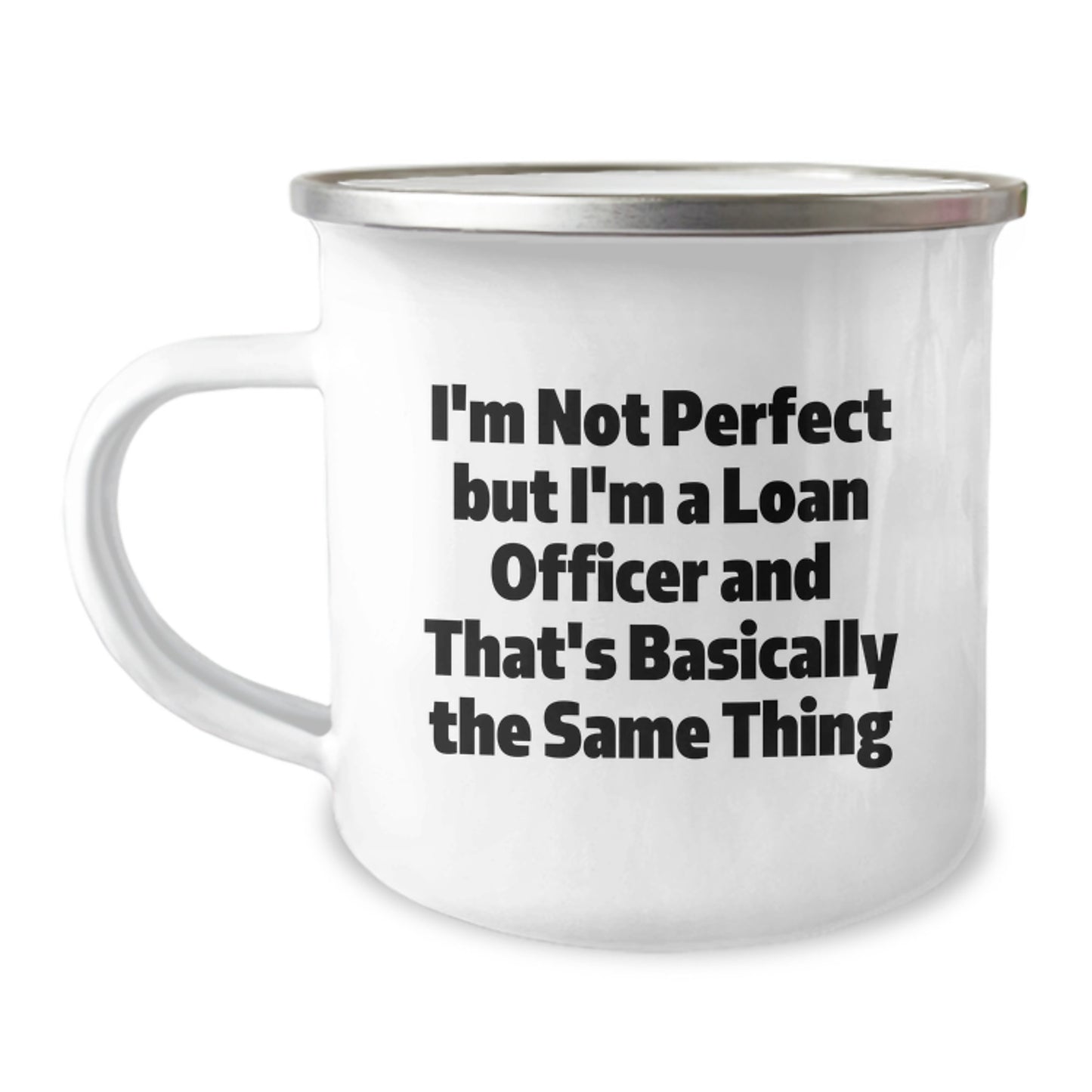 Loan Officer Keepsake Camping Mug for Him Birthday Gift Stainless Steel - Image 1
