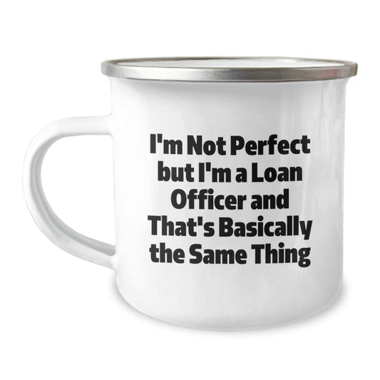 Loan Officer Keepsake Camping Mug for Him Birthday Gift Stainless Steel - Image 1