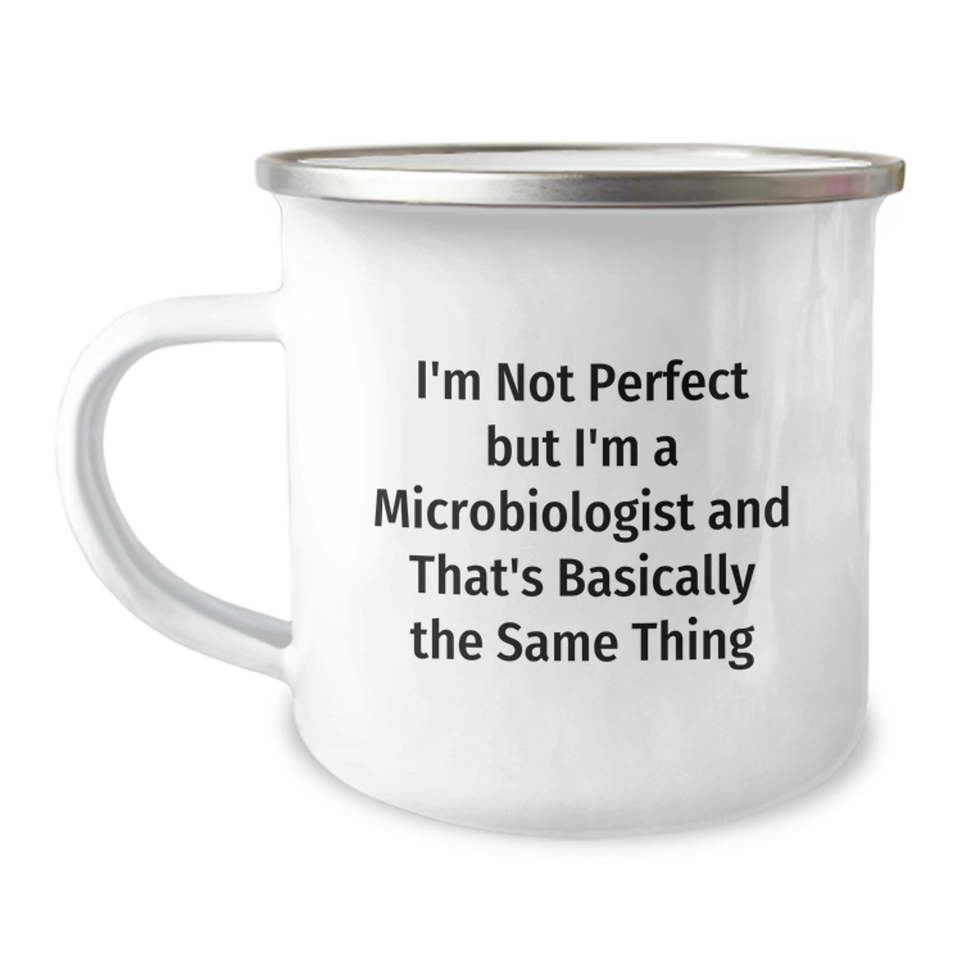 Microbiologist Keepsake Camping Mug Stainless Birthday Gift for Him - Image 1