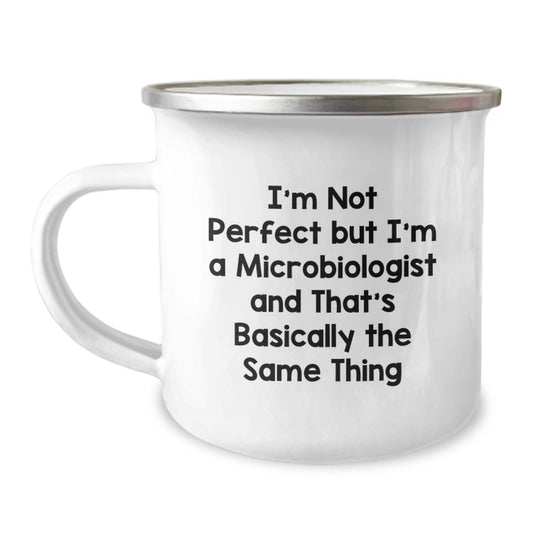 Birthday Gift Camping Mug for Her Microbiologist Present - Image 1