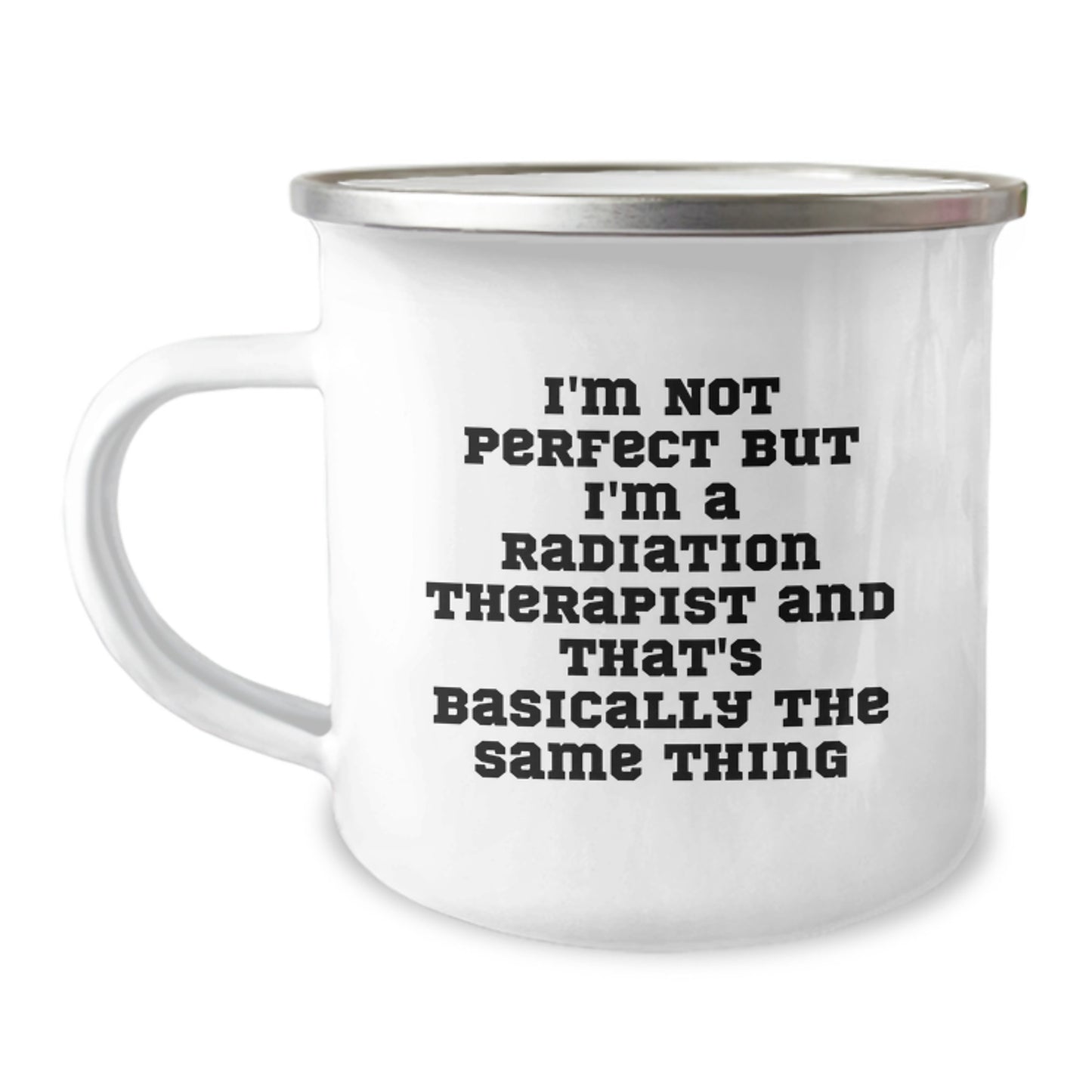 Radiation Therapist Keepsake Camping Mug Birthday Gift for Him - Image 1