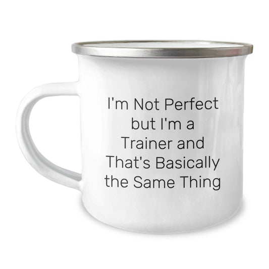 Trainer Keepsake Camping Mug for Him Birthday Gift - Image 1