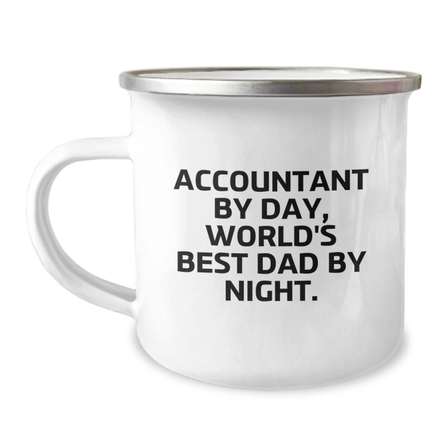 Birthday Gift for Her Accountant Camping Mug Present - Image 1