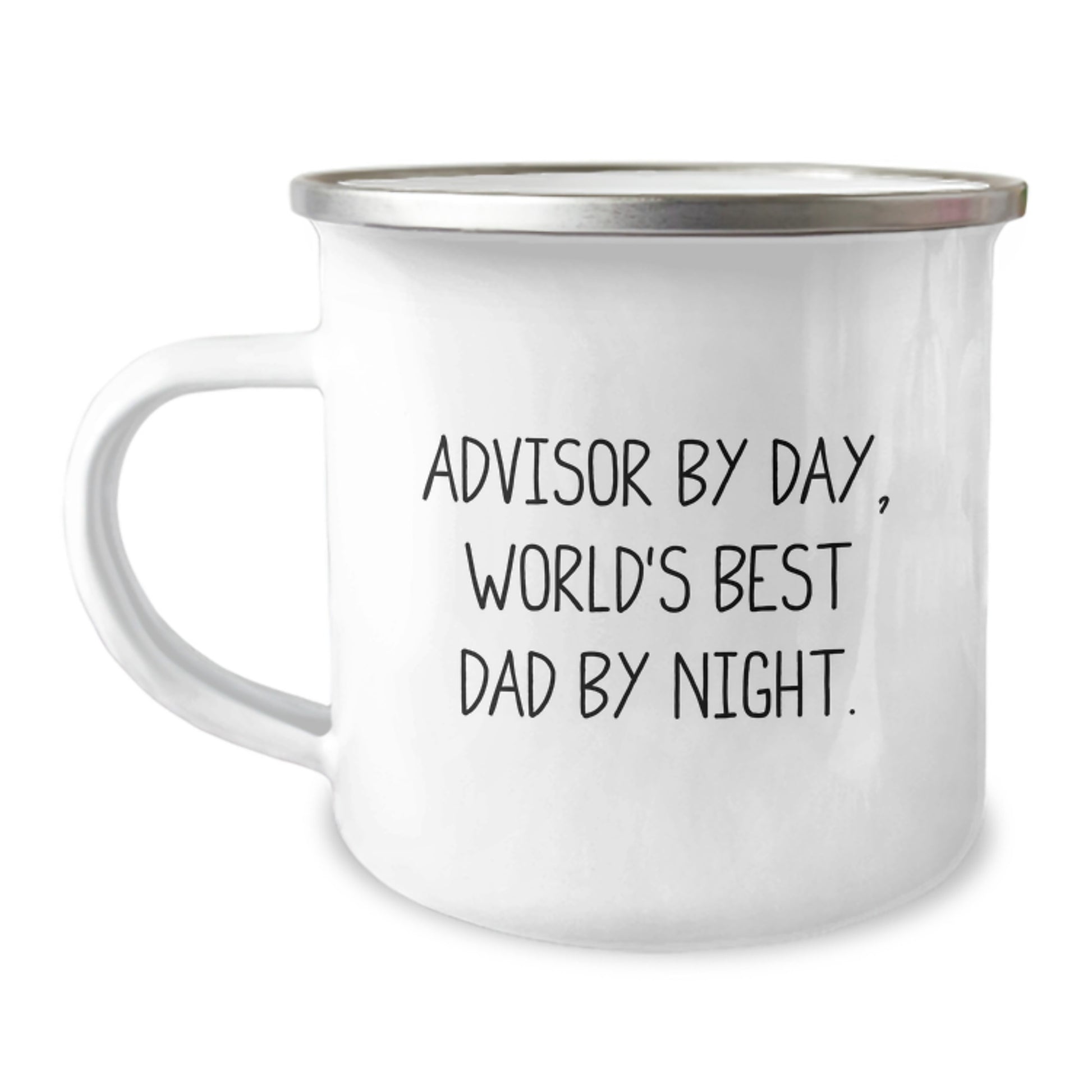 Bold Advisor Camping Mug – Birthday Gift for Friends Durable 12oz - Image 1