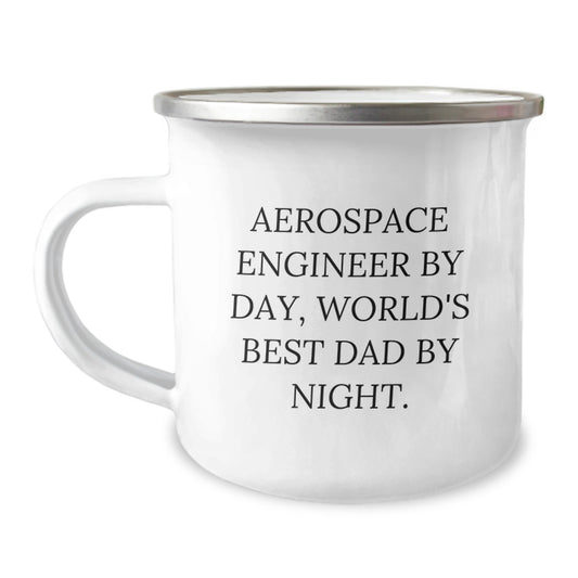 Aerospace Engineer Keepsake Camping Mug for Him Birthday Gift - Image 1