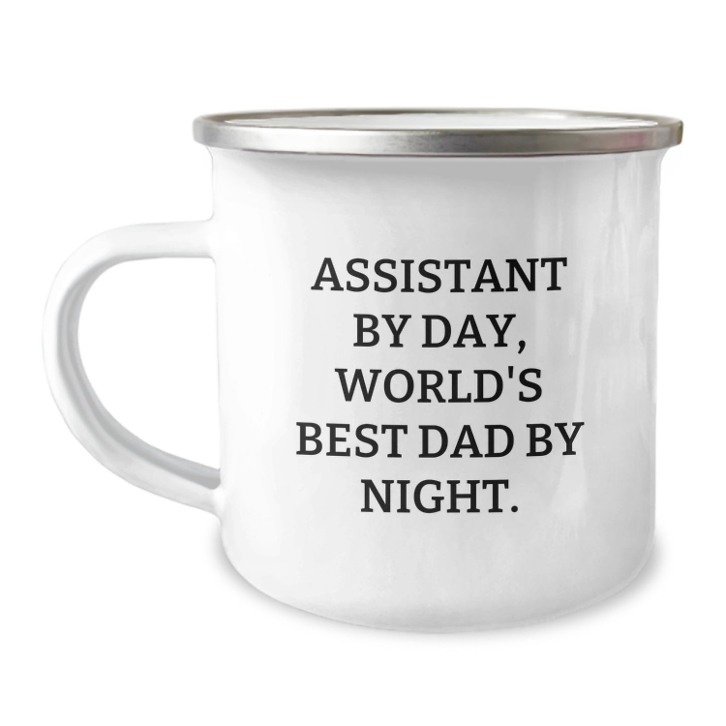 Birthday Gift Present Assistant Camping Mug for Her - World's Best Dad - Image 1