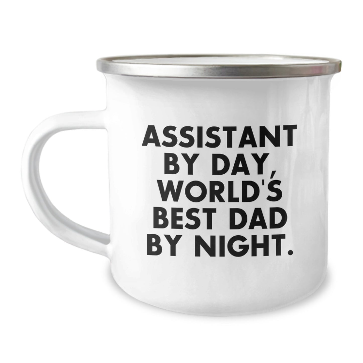 Assistant Camping Mug Novelty Birthday Gift for Friends and Quote - Image 1