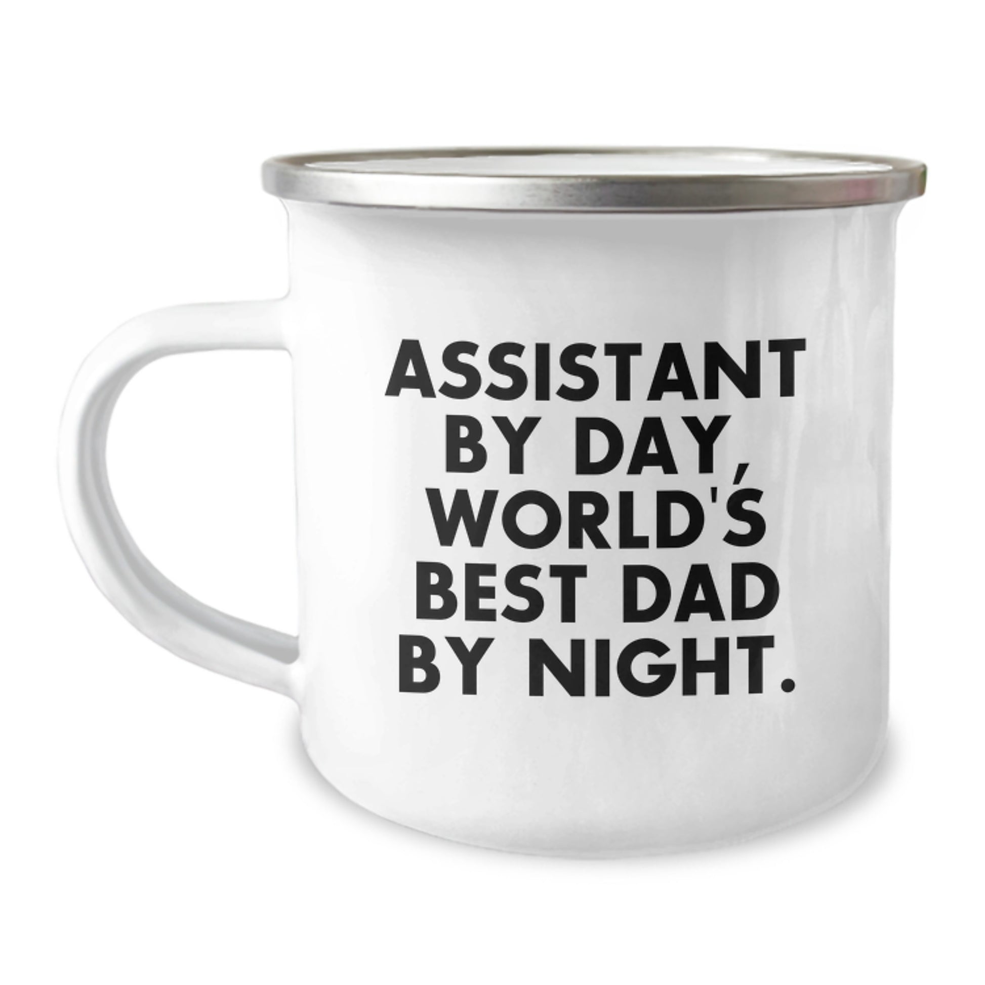Assistant Camping Mug Novelty Birthday Gift for Friends and Quote - Image 1